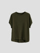 Genevieve | Women Tee With Cotton Linen Oversized Fit