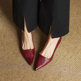 Ashton | Women’s Leather Heels with Pointed-Toe and Stiletto