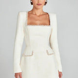 Anastasia | Women's Slim A-Line Mini Dress with Tailored Fit and Pockets