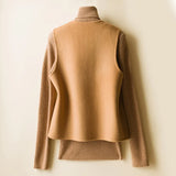 Nathaniel | Men Wool Vest with Structured Layering