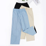 Amelia | Women's Pants with Elastic Waist and Drawstring Tie