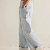 Candace | Women's Wide Leg Denim Jeans with High Waist