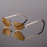 Camille | Women's Sunglasses with Metal Detailing and Floating Lenses