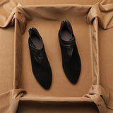 Vivienne | Women’s Boots with Suede and Zipper Closure