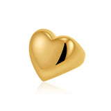 Amoria | Women Ring with Heart Design and Gold Finish