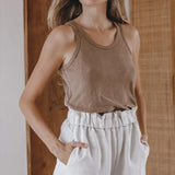 Casey | Women Tank Top With Cotton Fabric