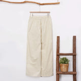 Amelia | Women's Pants with Elastic Waist and Drawstring Tie