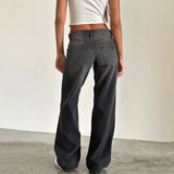 Miley | Women's Wide Leg Jeans with Mid Waist
