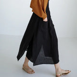 Hollis | Women's Trousers with Elastic Waist and Side Pockets