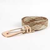 Valentina | Women Belt with Woven Design and 38.5 Inch Length