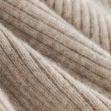 Nina | Women's Wool Knit Wide Leg Pants with High Waist