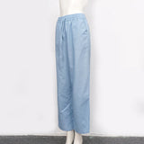 Amelia | Women's Pants with Elastic Waist and Drawstring Tie