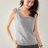 Ivanna | Women Vest With Cashmere Fabric