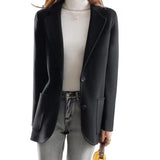 Johanna | Women's Wool Blend Blazer with Tailored Relaxed Silhouette