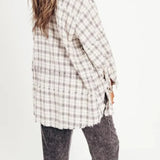 Samara | Women Shirt With Plaid Flannel Design