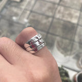 Musa | Women Ring with Face Design and Gold Finish