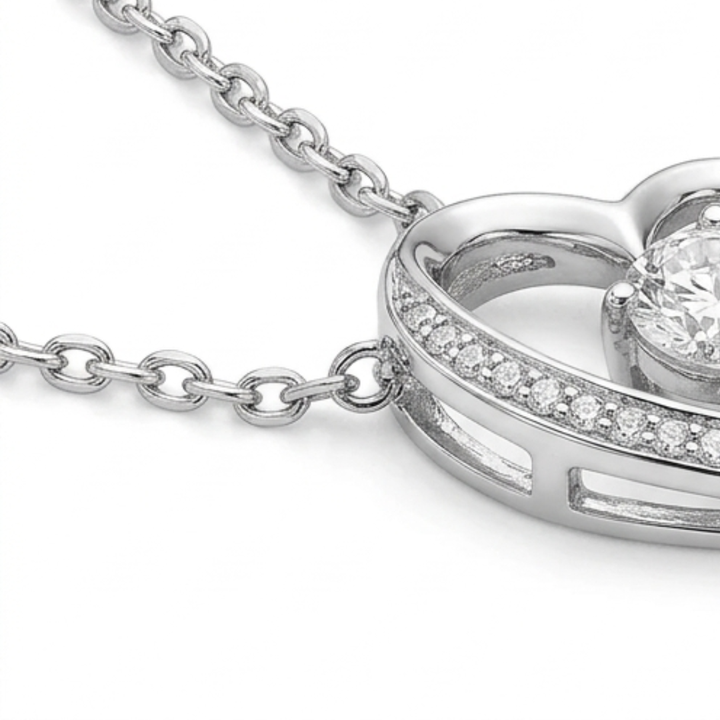 Soulmira – Soulmate Heart Necklace with Love Letter