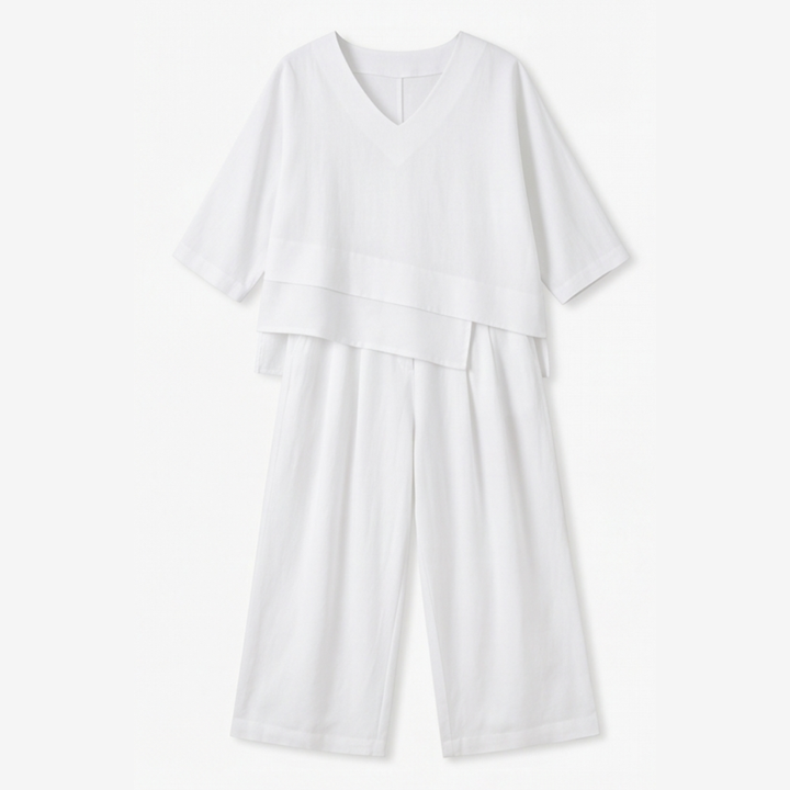 Lunavia – Women's Asymmetric Two-Piece Set