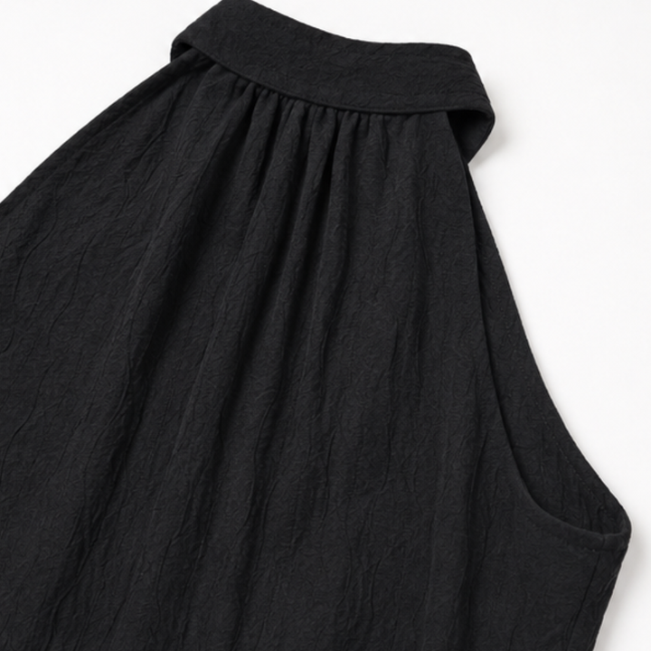 Draplyn – The 2-Piece Halter That Skims, Not Swallows