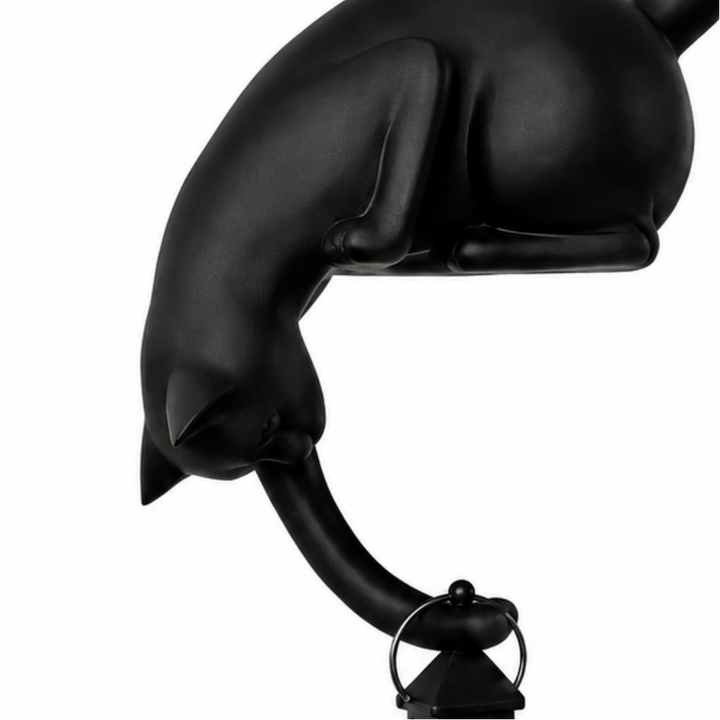Ledgekit – Shelf-Edge Cat Figurine LED Lantern