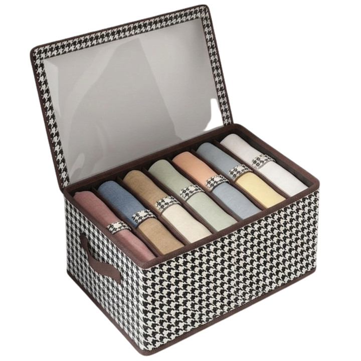 Gridwell – Foldable 9 Grid Clothes Organizer Box