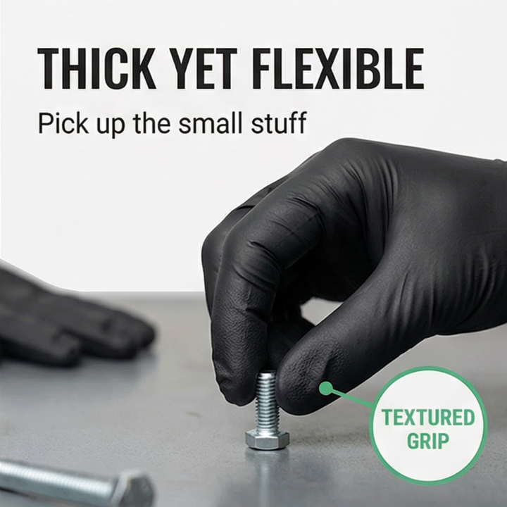 Gripshield - Heavy duty nitrile gloves (100 pack)