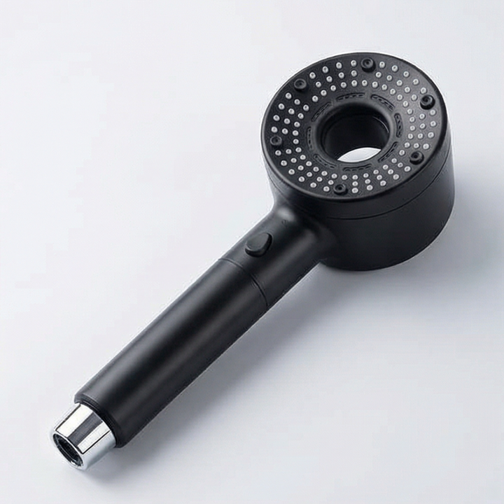 Flowtex - High pressure shower head with pause button