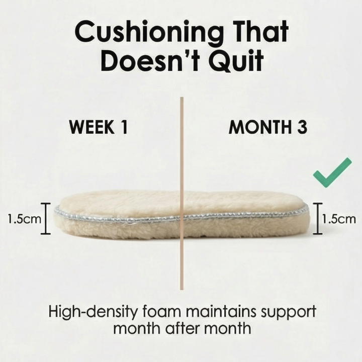 Cozystep – Plush Sheepskin Insoles for Warm Winter Feet