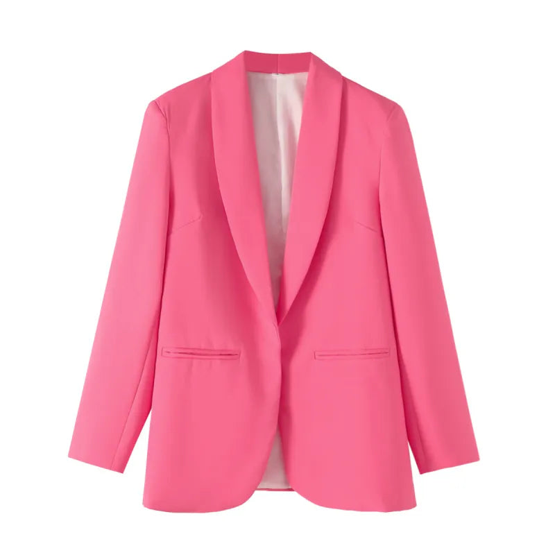 Livia | Women's Blazer with Shawl Collar and Pockets