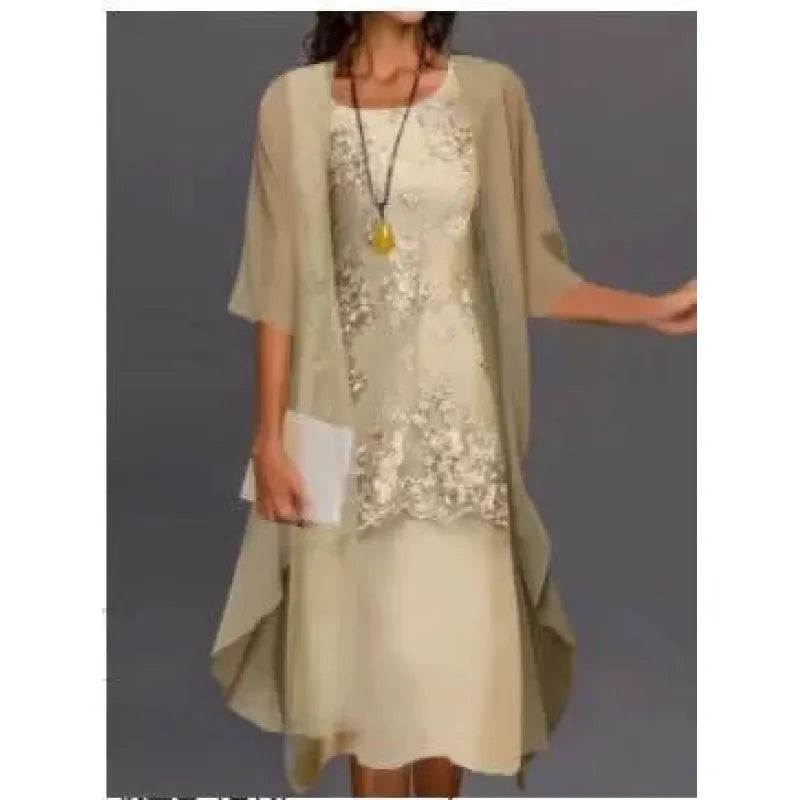 Brielle | Women's Maxi Dress with Floral Panels