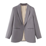Livia | Women's Blazer with Shawl Collar and Pockets
