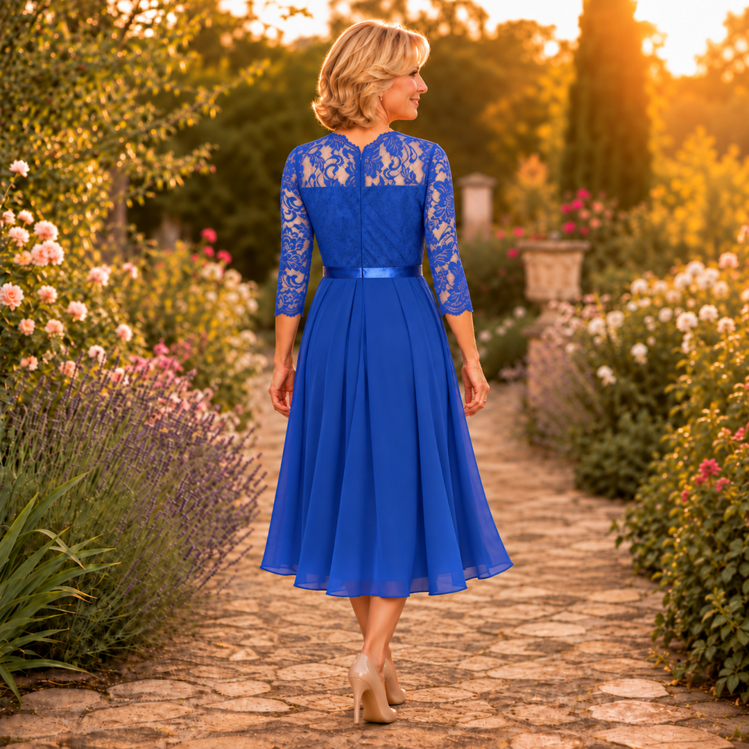 Composure – The Lace Maxi That Falls Into One Long Line