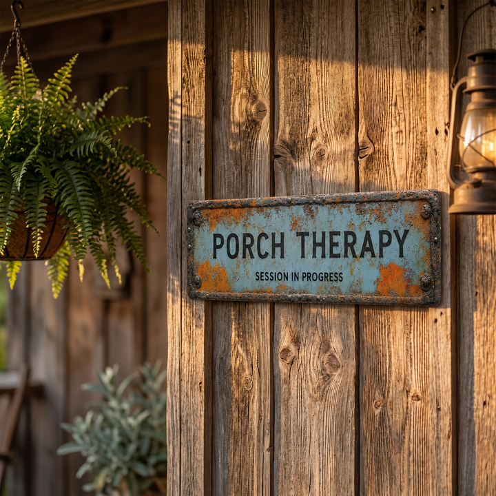 Porchly – Vintage Farmhouse Porch Therapy Plaque