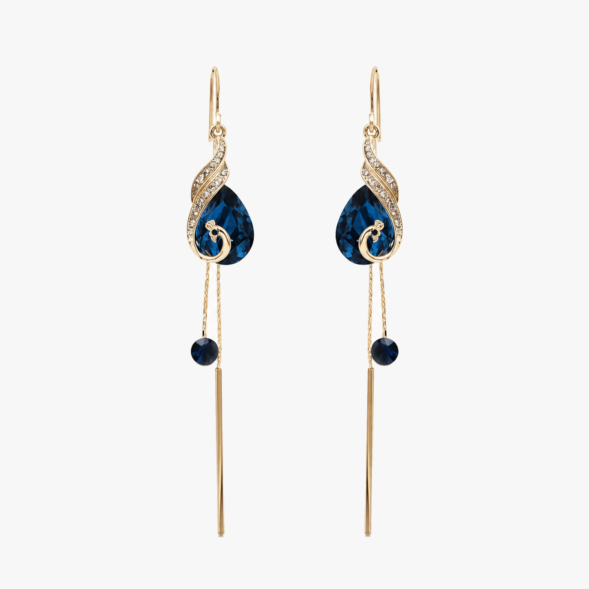 Lunavia – Sapphire Drop Earrings