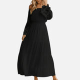 Laricci | Women’s Boho Lace Maxi Dress