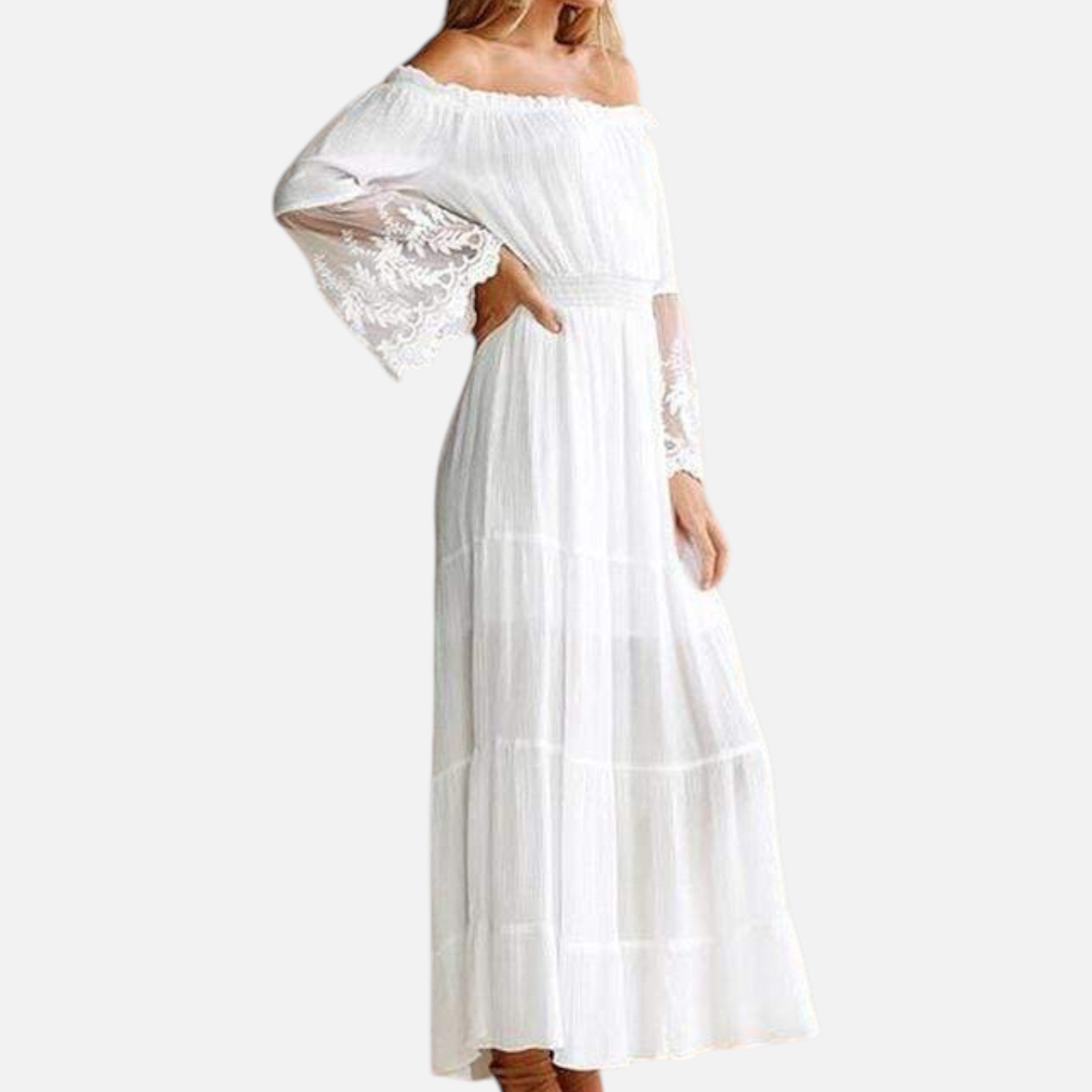 Women's Boho Lace Maxi Dress Laricci Women's Boho Lace Maxi Dress Laricci