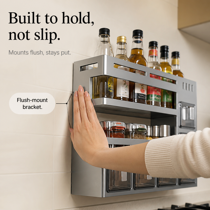 Drynest – Anti-Rust Sealed Sliding Drawer Wall Rack