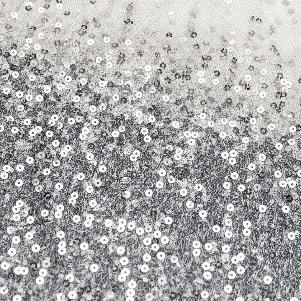 Lumesse – All-Over Sequin V-Neck Long Sleeve Top