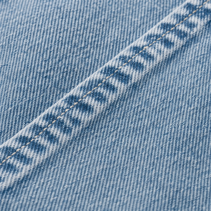 Wrapdrift – Oversized Hooded Denim Like Vest
