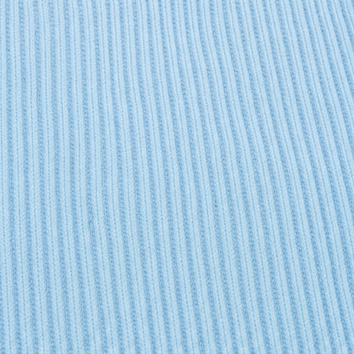 Bowdrift – Bow-Neck Ribbed Knit Sweater