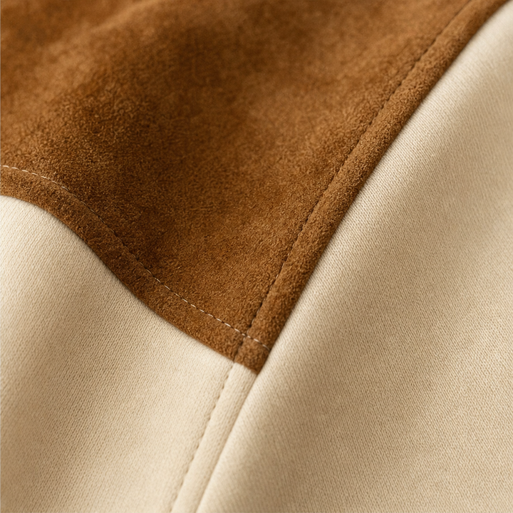 Marlowe – Western Panel Half-Zip Pullover