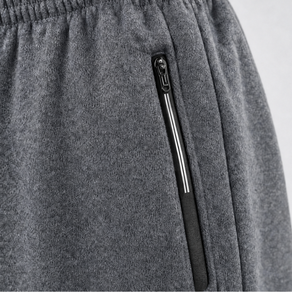 Warmease – Fleece-Lined Tapered Jogger Sweatpants