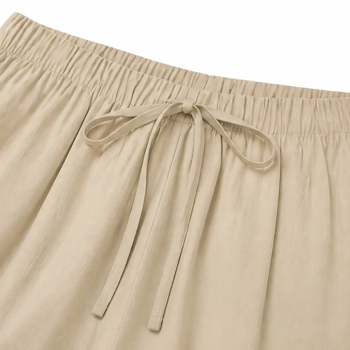 Calaya – Wide Leg Drawstring Pants for Women, Lightweight Summer Pull On Bottoms
