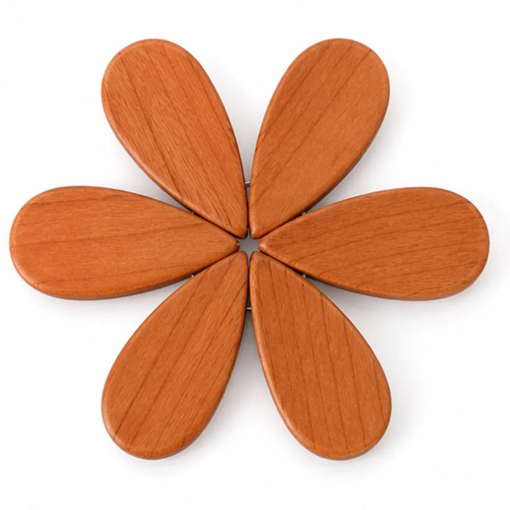 Pinecrest – Wooden Christmas Tree Trivet Set with Gravity-Fold Feathers