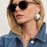 Eleanor | Women's Sunglasses with Acetate Frame Rounded Silhouette