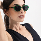 Eleanor | Women's Sunglasses with Acetate Frame Rounded Silhouette