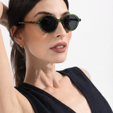 Eleanor | Women's Sunglasses with Acetate Frame Rounded Silhouette