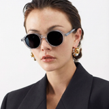 Eleanor | Women's Sunglasses with Acetate Frame Rounded Silhouette