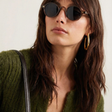 Clara | Women's Sunglasses with Translucent Amber Frame