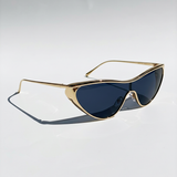 Elise | Women's Sunglasses with Metal Frame and Shield Silhouette